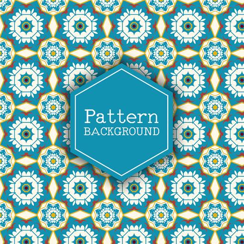 Retro pattern background  vector