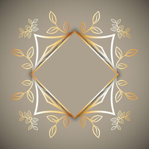 Decorative frame background  vector