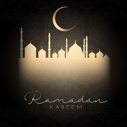 Ramadan background vector