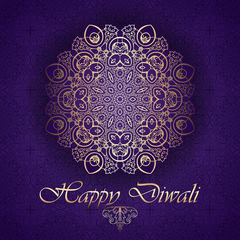Decorative background for Diwali  vector