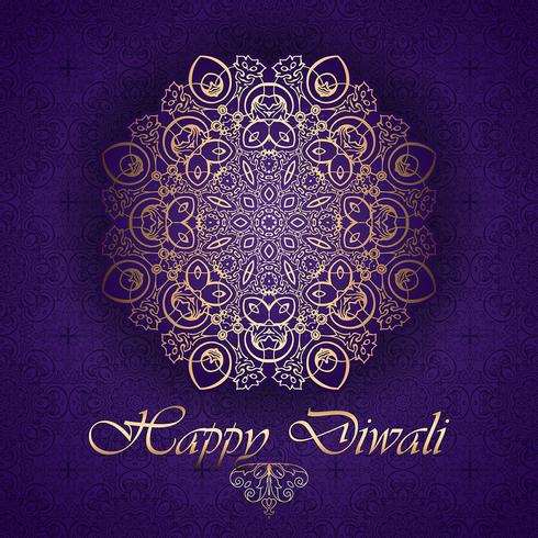 Decorative background for Diwali  vector