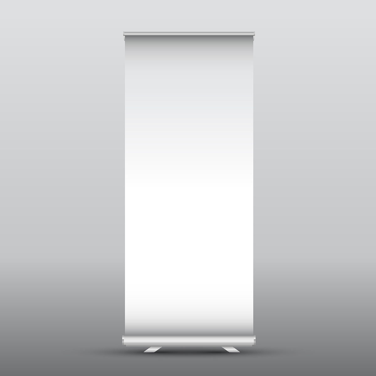 Blank roll up advertising banner Download Free Vectors Blank roll up advertising banner Download Free Vectors