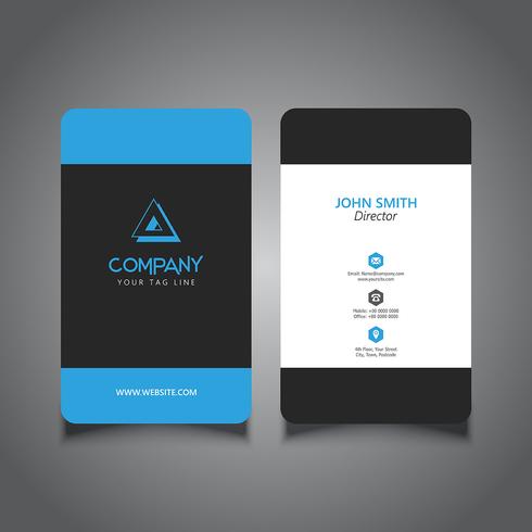 Business card design vector