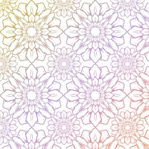 Fondo floral vector