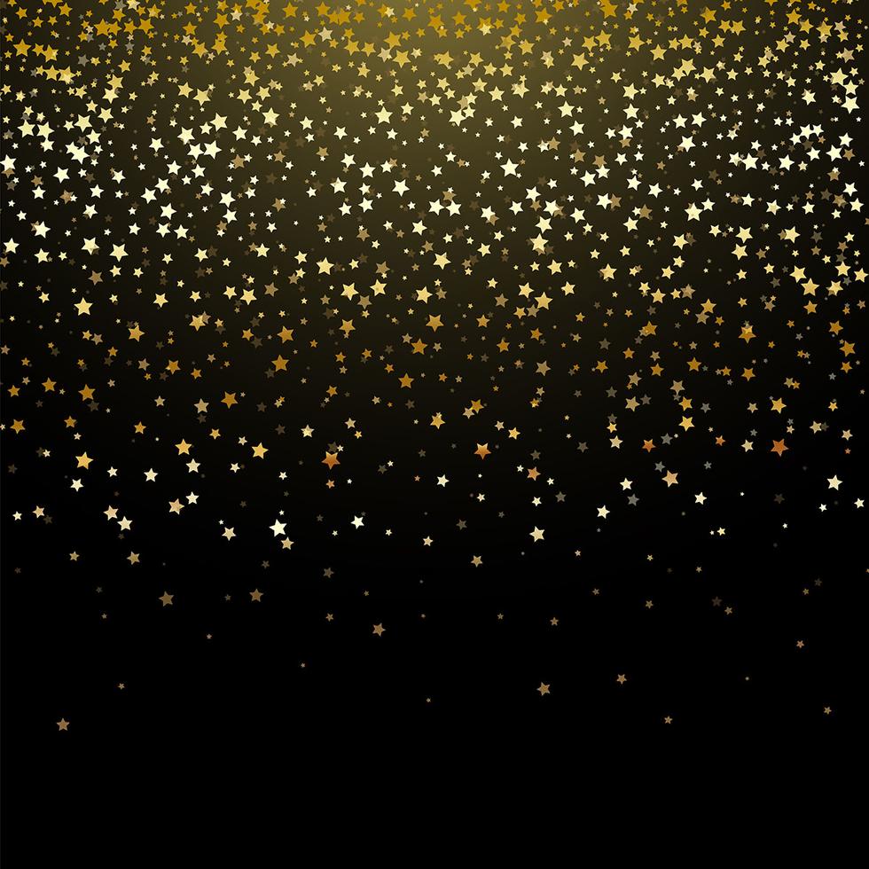 Gold star confetti background 210443 Vector Art at Vecteezy