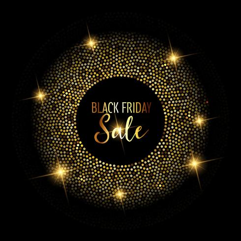 Black Friday sale background vector