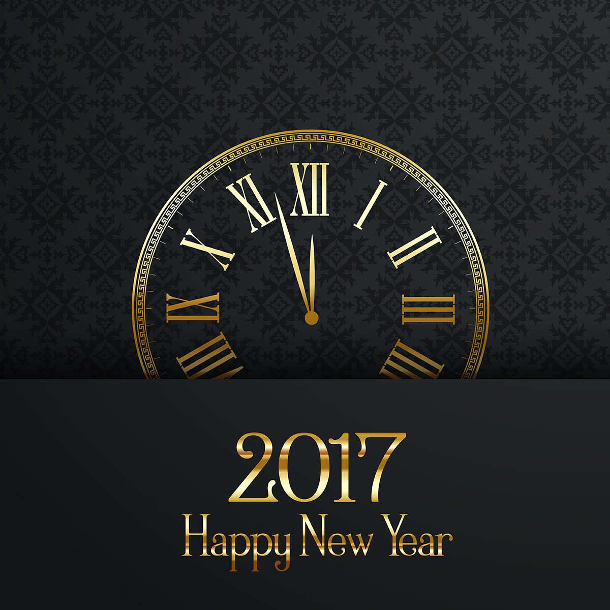 New Year Clock