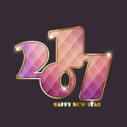 Happy New Year background vector