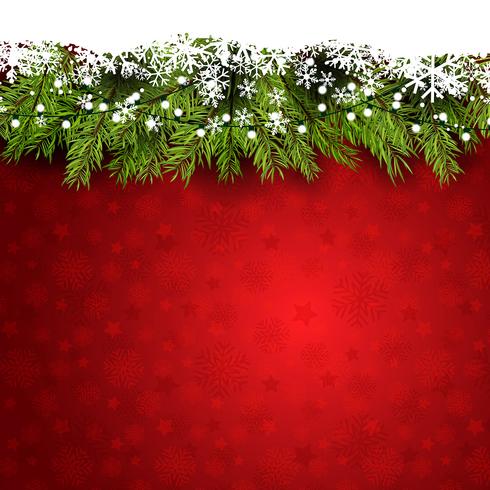 Decorative Christmas background vector