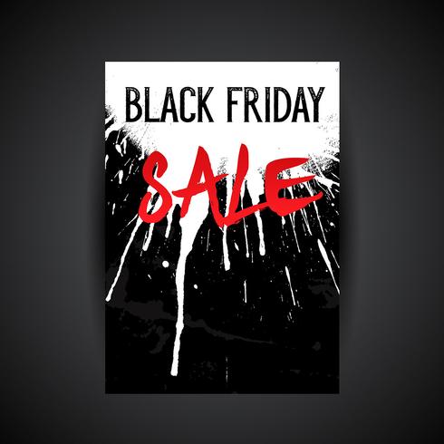 Black Friday sale background vector