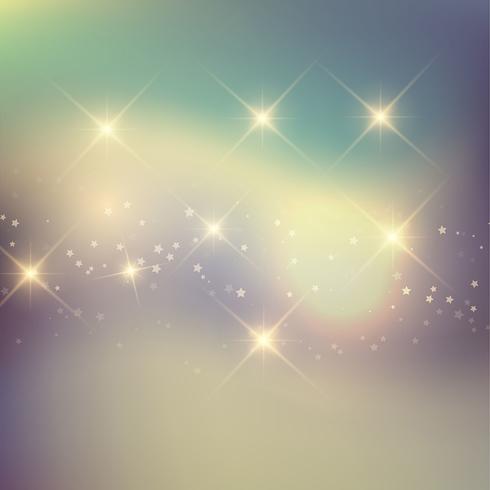 Retro stars background  vector