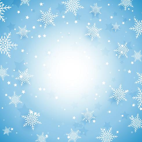 Christmas snowflakes  vector