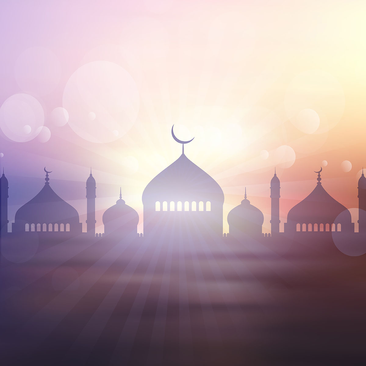 Konsep 40 Ramadan  Background 