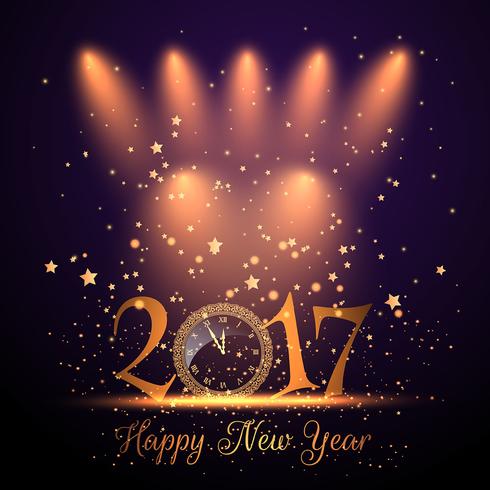 Happy New Year background  vector