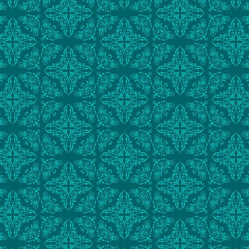 Damask pattern background  vector