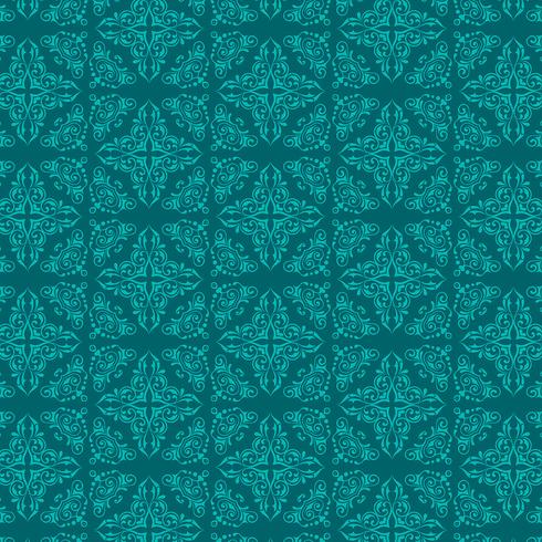 Damask pattern background  vector