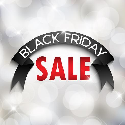 Black Friday sale background  vector