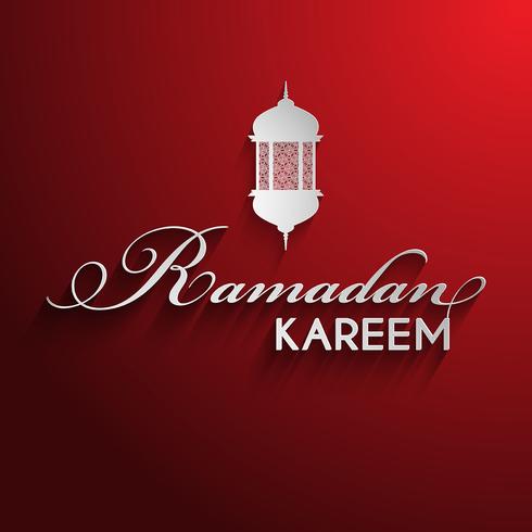 Decorative Ramadan background vector