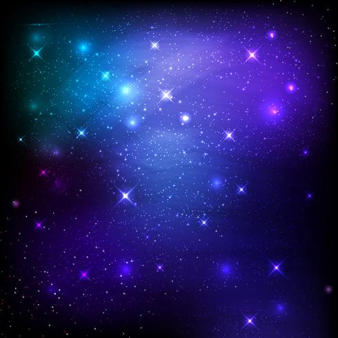 Space galaxy image vector