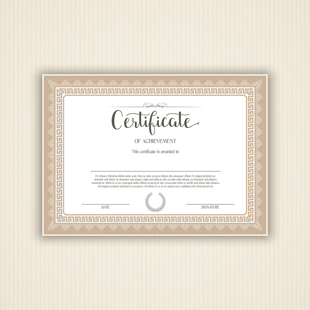 Download Certificate design 210684 - Download Free Vectors, Clipart Graphics & Vector Art