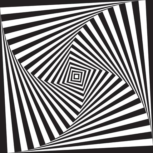 Optical illusion background  vector