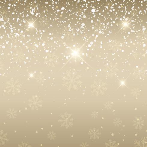 Christmas snowflake background  vector