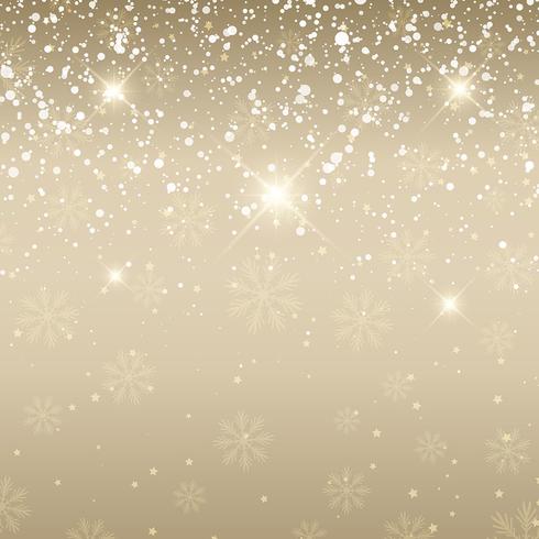 Fondo de copo de nieve de Navidad vector