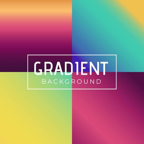 Summer Gradient Collection vector