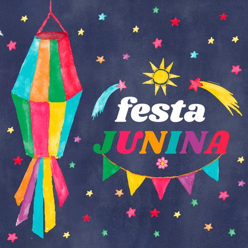 Fondo de Festa Junina vector