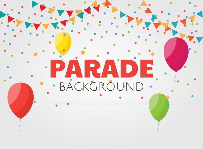 Parade Background vector