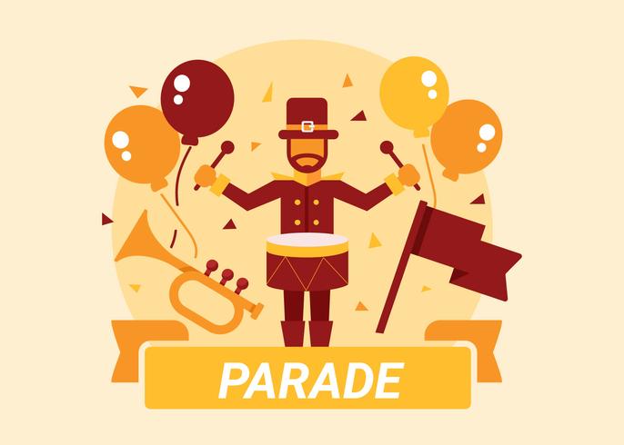 Parade Concept Illustration vector