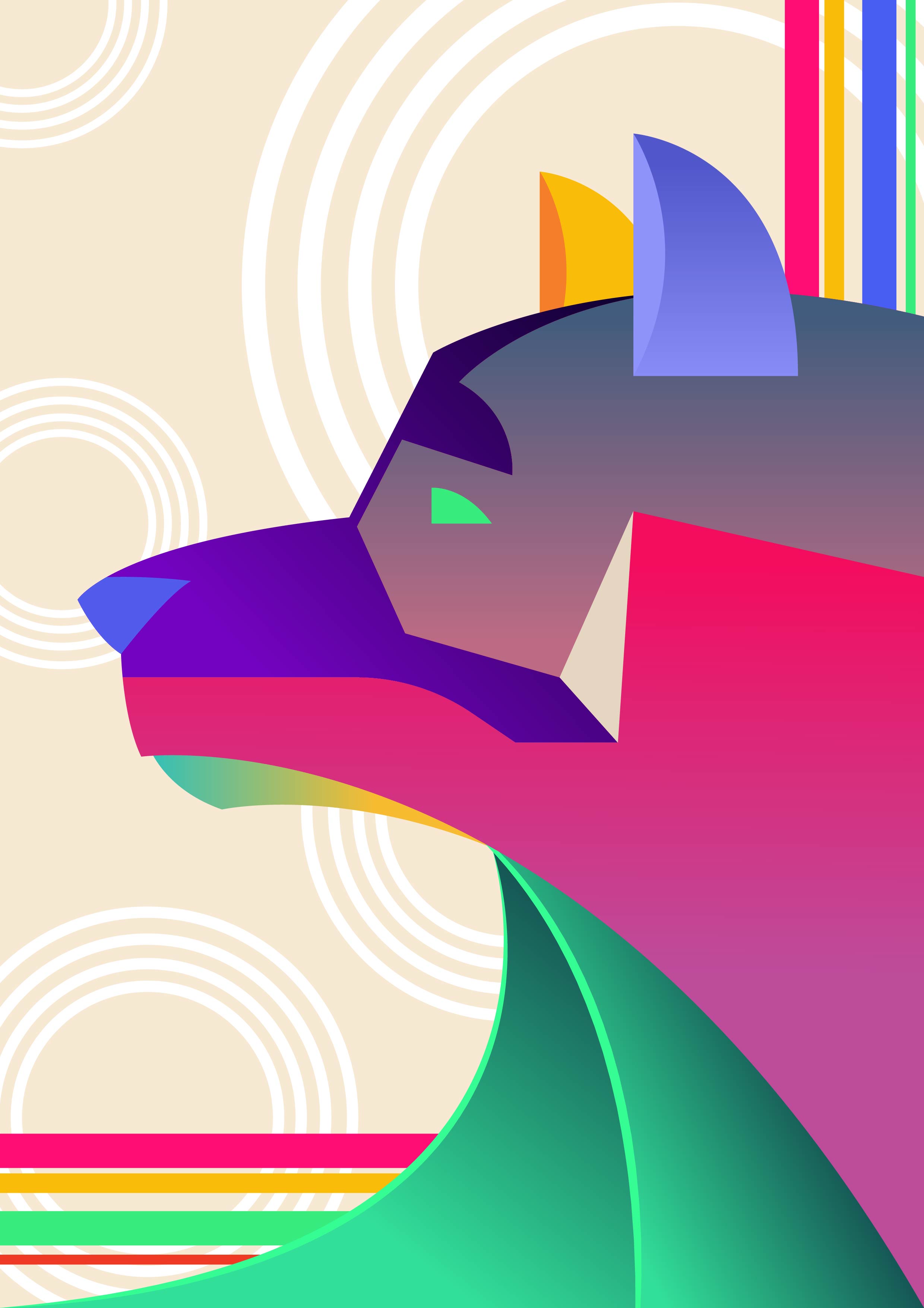 Download Abstract Dog - Download Free Vectors, Clipart Graphics & Vector Art