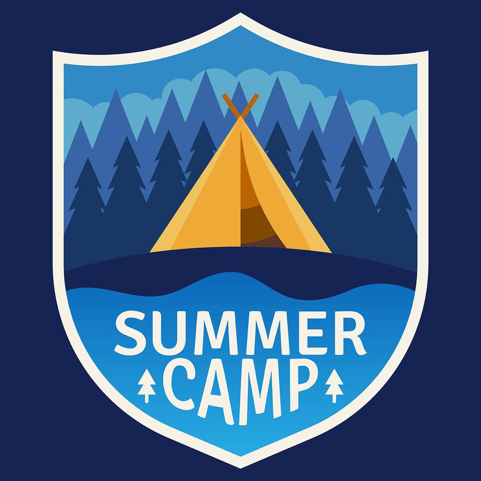 Summer Camp Patch 210826 Vector Art at Vecteezy