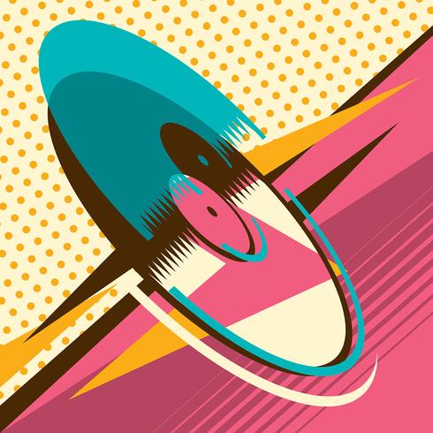 vinyl records vector