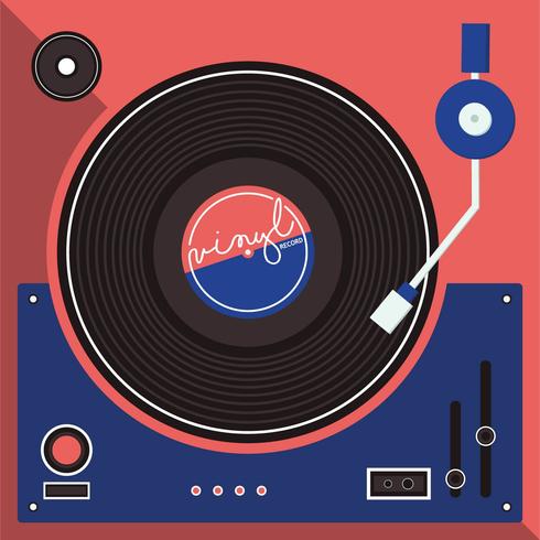 Discos de vinilo vector