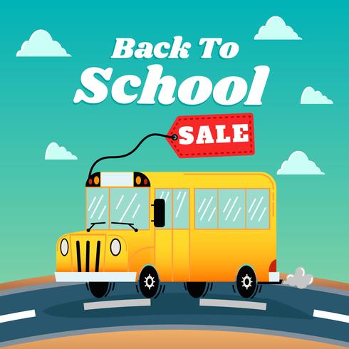 Back to School Sale vector