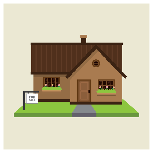 Real Estate For Sale vector