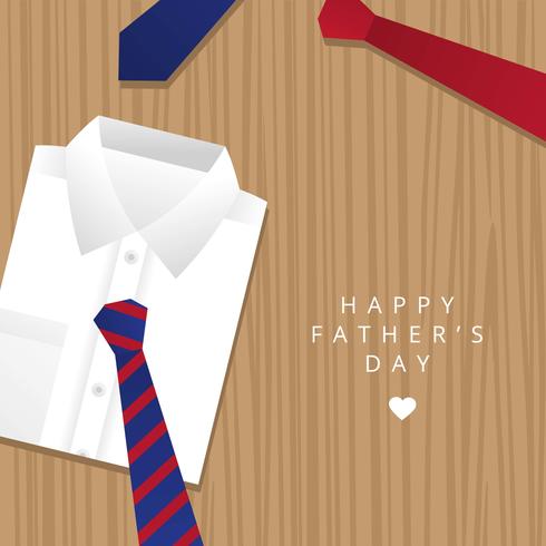 Happy Fathers Day Background vector