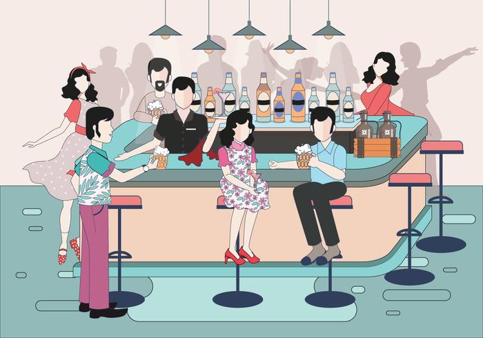 Crowded Bar Vol 2 Vector