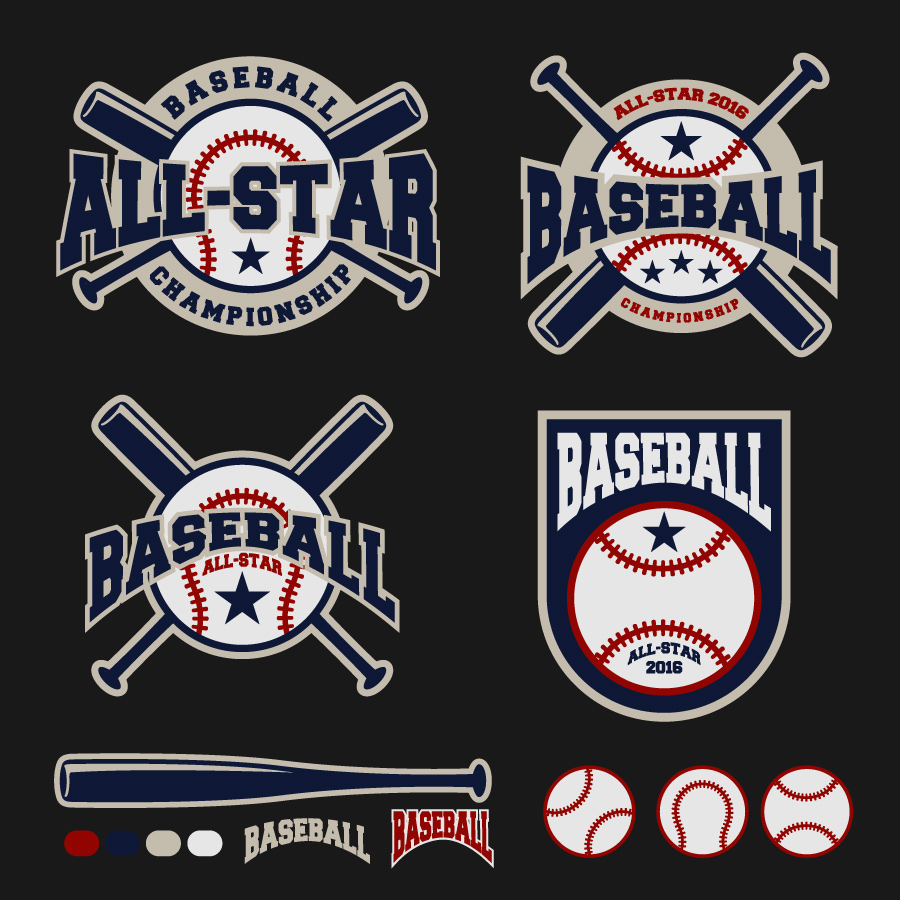 Free Printable Baseball Logos