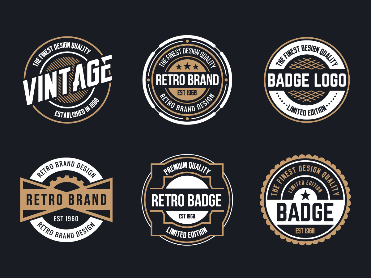 Vintage Badge Vector