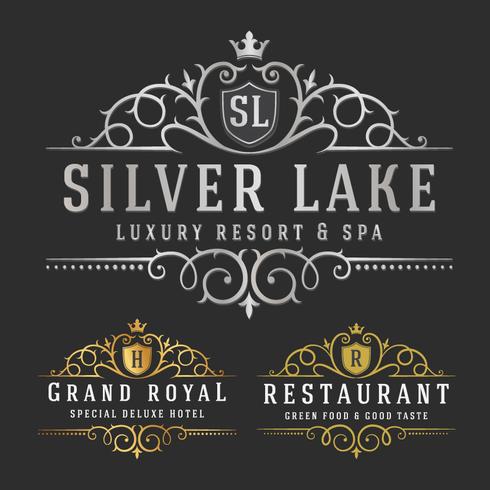 Luxurious Royal Logo Vector Re-sizable Design Template