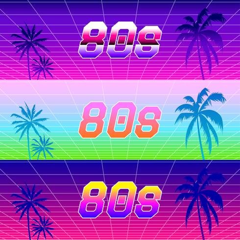 Vaporwave Gradients Vector