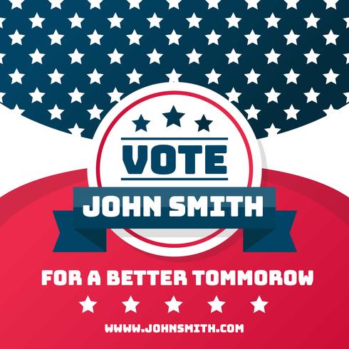 Political Campaign Design  vector