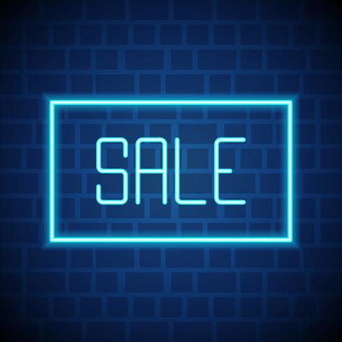 Unique Neon Sale Vectors