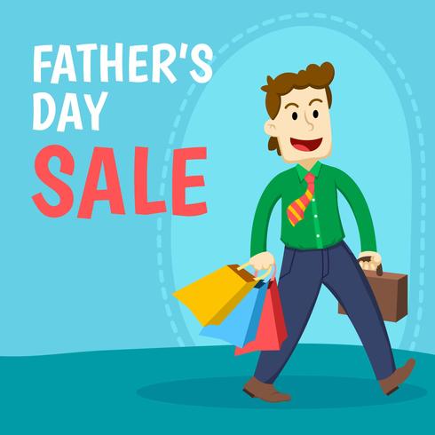 Father's Day Sale vector