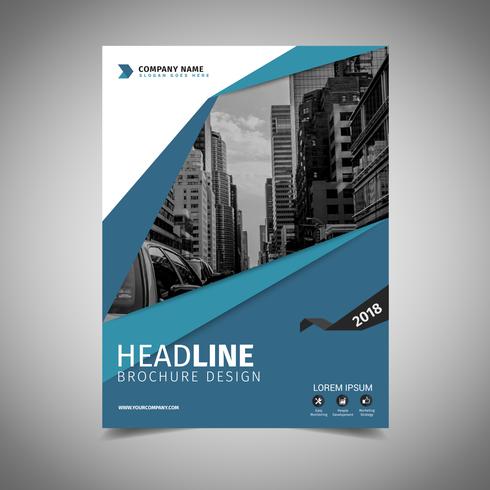 Cover Business Brochure vector