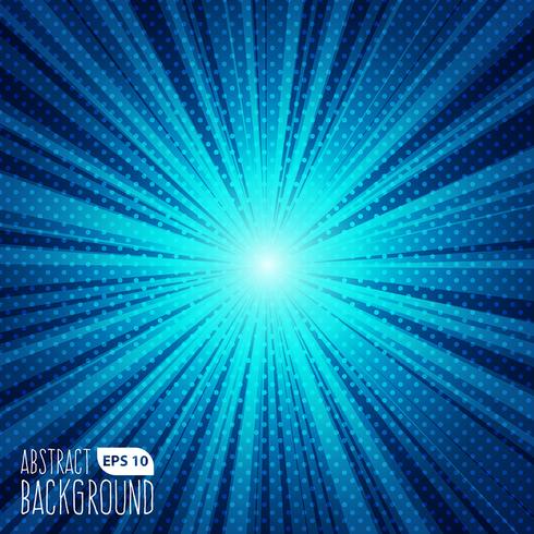 Abstract Blue Flare Background vector