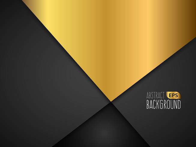 Gold Triangle Background vector