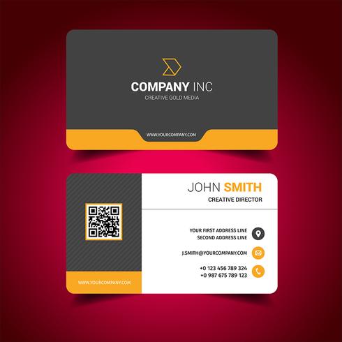 Creative Business Card vector